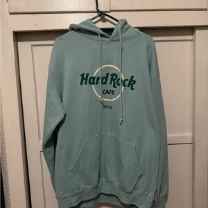 Hard Rock Cafe IBIZA Light Blue Pullover